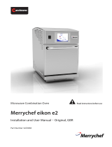 Merrychef eikon e2 Per Oven Installation and User Manual