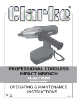 Clarke CIR450 Operating & Maintenance Instructions