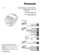 Panasonic SR-SAT182 Operating Instructions Manual