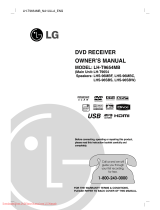 LG LH-T9654S Owner's manual