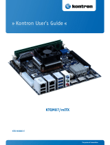 kontron KTQM87/mITX User manual