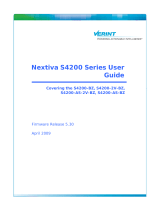 Verint Nextiva S4200-2V-BZ User manual