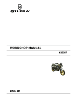 GILERA DNA 50 Workshop Manual