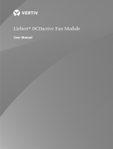 Vertiv Liebert® DCDactive Fan Module User manual