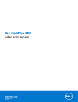 Dell OptiPlex 380 Quick start guide