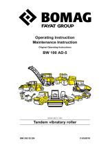 Bomag BW 100 AD-5 Operating & Maintenance Instructions