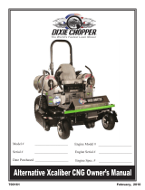 Dixie Chopper Xcaliber CNG Owner's manual