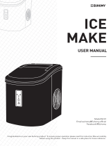 Euhomy IM-01 Countertop Ice Cream Maker User manual