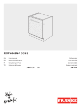 Franke FDW 614 D6P DOS E User guide