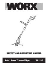 Worx WG119E Safety And Operating Manual