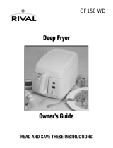 Rival Deep Fryer Owner's manual
