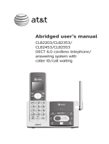 AT&T CL82203 User manual