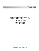 Zanussi ZBB 7266 User manual