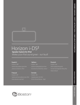 Boston Acoustics Horizon i-DS2 Owner's manual