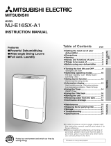 Mitsubishi Electric MJ-E16SX-A1 User manual