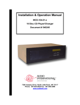 Audio international MCD-104-01-x Specification
