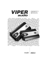 Directed Electronics Viper Audio 450.5 User manual