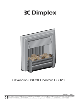 Dimplex Opti-mystCavendish CSH20 Operating instructions