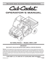 Cub Cadet J466 User manual