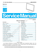 Asus VW171S User manual