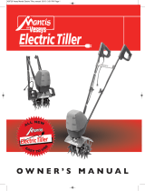 Mantis ElectricTiller Owner's manual