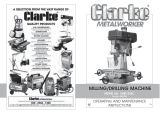 Clarke Metalworker CMD1225C User manual