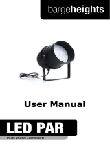 Bargeheights LED PAR User manual