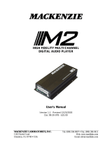 Mackenzie M2 User manual