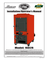 United States Stove Company 1602R Installation/operator’s User manual