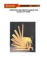 Econo Lift TR20 Operation And Service Manual