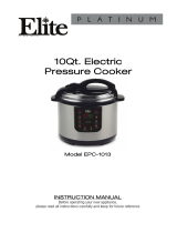 Elite Platinum EPC-1013 User manual