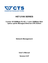 CTS HET-2106 SERIES User manual
