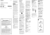 Sony ICF-C707 User manual