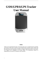 powerpack GPS-TK303 User manual