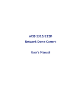 Axis Axis 232D User manual