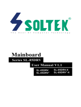 SOLTEK SL-85DRV-X User manual