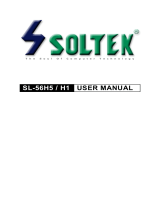 SOLTEK SL-56H5 User manual