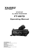 YAESU FT-897 Operating instructions