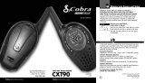Cobra CXT90 Microtalk User manual