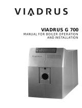Viadrus G 700 Operation and Installation Manual