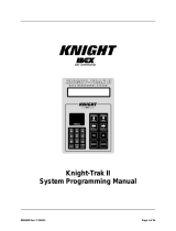 Knight Knight-Trak II Programming Manual