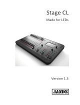 Jands Stage CL User manual