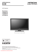 Hitachi L32A01A User manual