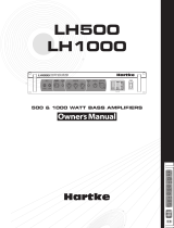 Hartke LH-500 User manual