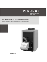 Viadrus HERCULES Green Eco Therm 25J User manual