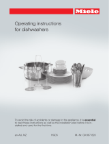 Miele HG03 Operating Instructions Manual