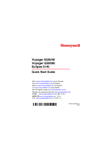 Honeywell MS-9540 Voyager User manual