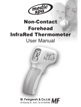 Medic Spa MedicSpa Non-Contact Forehead Thermometer Owner's manual