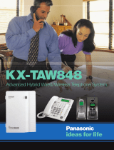 Panasonic KX-TAW848 User manual