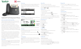 Yealink SIP-T23P Quick User Manual